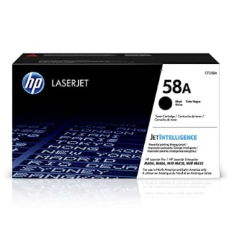 HP 58A Black Toner Cartridge