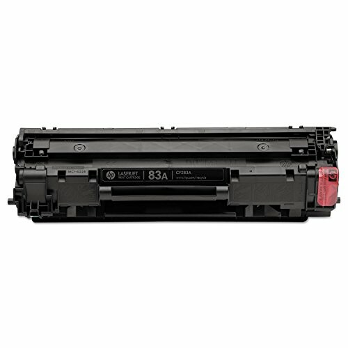 Black printer toner cartridge for LaserJet