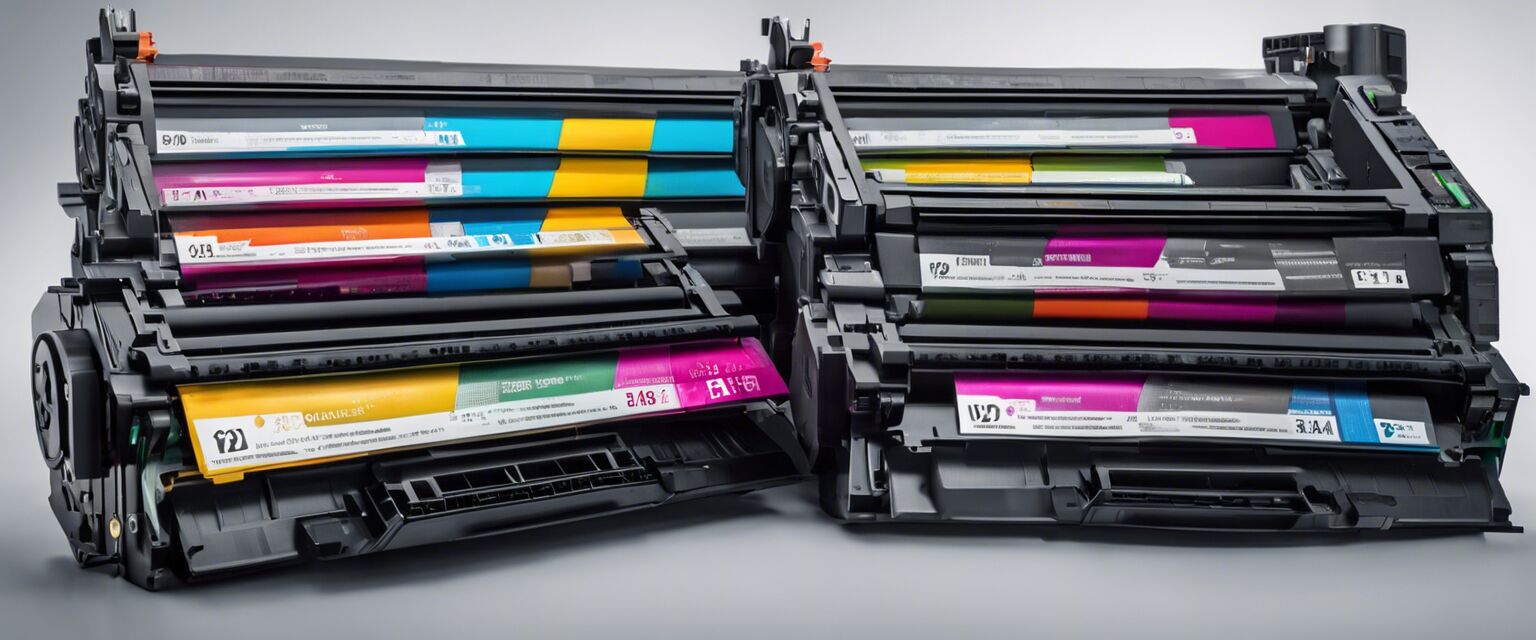 Various refillable HP toner cartridges